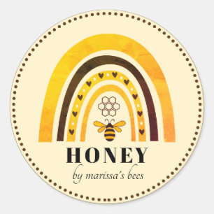 Etiquetas de productos de miel de abeja de miel