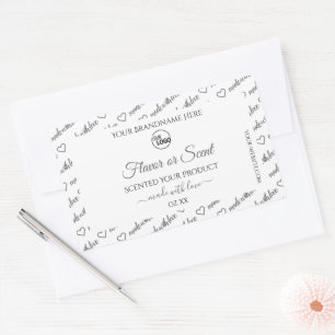 Etiquetas de productos en la nube de palabras en b