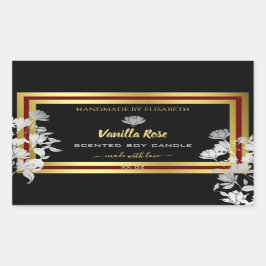 Etiquetas de productos florales para la captura de