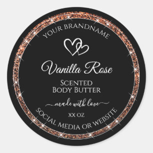 Etiquetas de productos para cuadros de Purpurina d