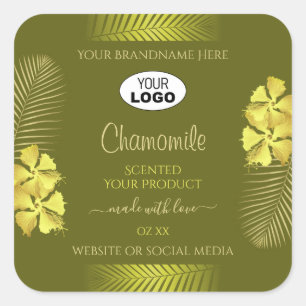 Etiquetas de productos para mostaza logotipo de fl