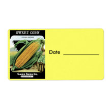 Etiquetas de recubrimiento/congelación para maíz