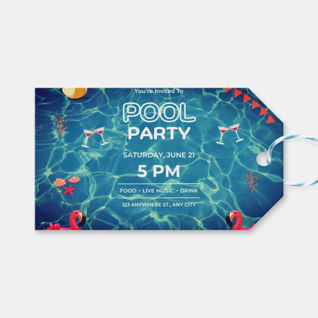 Etiquetas de regalo (Frente (Horizontal))