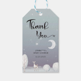 Etiquetas de regalo de agradecimiento a la ducha d