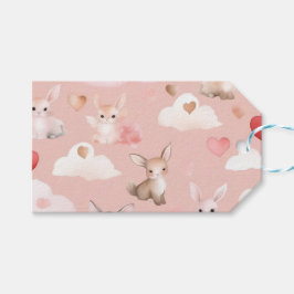 Etiquetas de regalo de animales Cupido bebé – Past