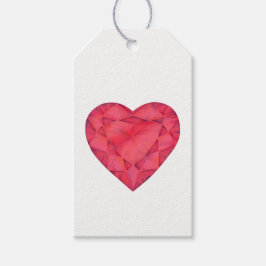 Etiquetas de regalo de arte de acuarela de joyas r