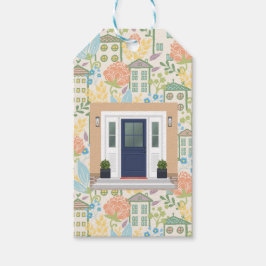 Etiquetas de regalo de bienvenida