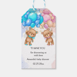 Etiquetas de regalo de bienvenida de Baby Shower