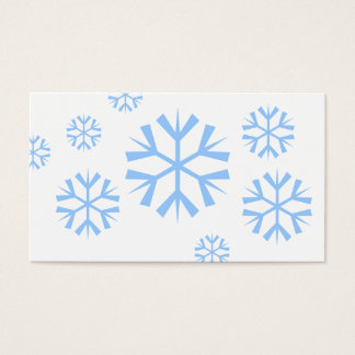 Etiquetas de regalo de copos de nieve
