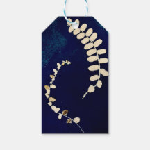 Etiquetas de regalo de Cyanotype Fern