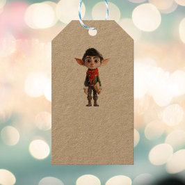 Etiquetas de regalo de Elf Kraft para Navidades ad