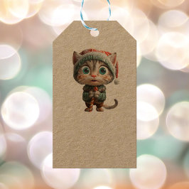 Etiquetas de regalo de Elf Kraft para Navidades ga