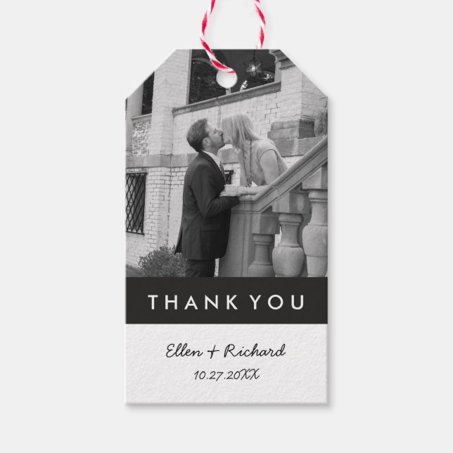 Etiquetas de regalo de foto (Anverso)