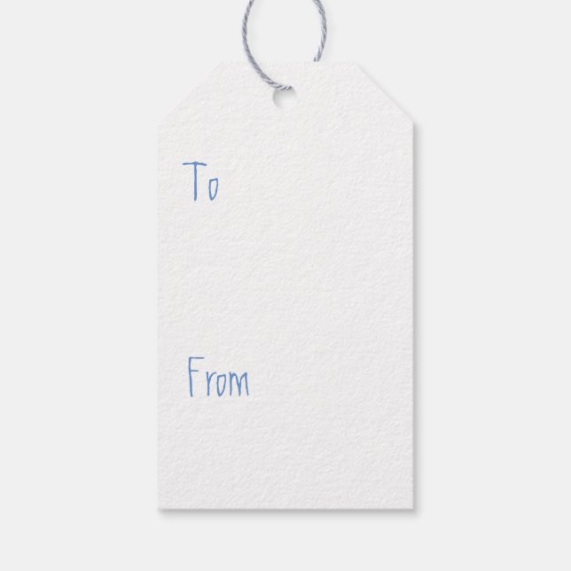 Etiquetas de regalo de invierno feliz (Reverso)