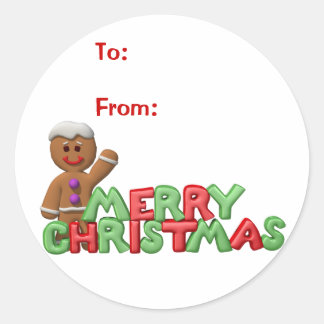 Etiquetas de regalo de Navidad