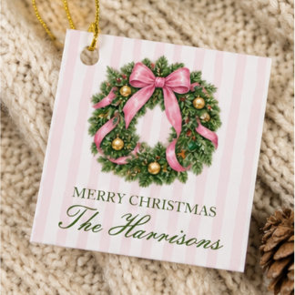 Etiquetas de regalo de Navidad, etiqueta de regalo