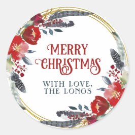 Etiquetas de regalo de Navidad, etiquetas de regal