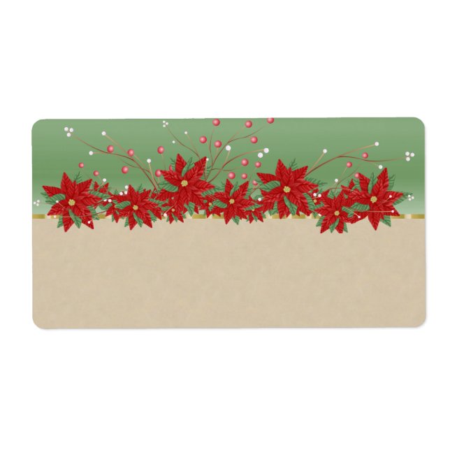 Etiquetas de regalo de Navidad - Grandes (Frente)