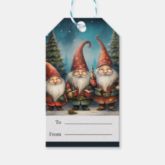 Etiquetas de regalo de Navidad para regalos festiv