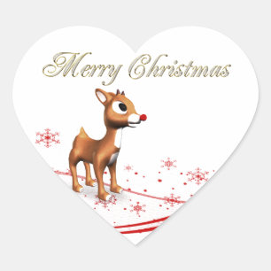 Etiquetas de regalo de Navidad para renos Personal