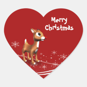 Etiquetas de regalo de Navidad para renos Personal