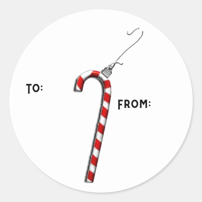 Etiquetas de regalo de Navidad personalizadas (Anverso)