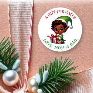 Etiquetas de regalo de Navidad personalizadas para