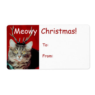 Etiquetas de regalo de Navidades divertidos