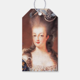 Etiquetas de regalo de París Marie Antoinette