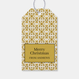 Etiquetas de regalo de Personalizado de Navidades 