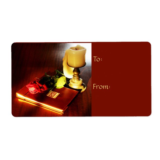 Etiquetas de regalo de recuerdos (Frente)