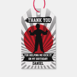 Etiquetas de regalo del partido de cumpleaños de l