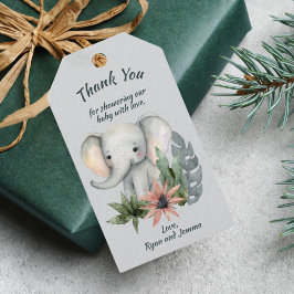 Etiquetas de regalo del partido Safari Baby Shower