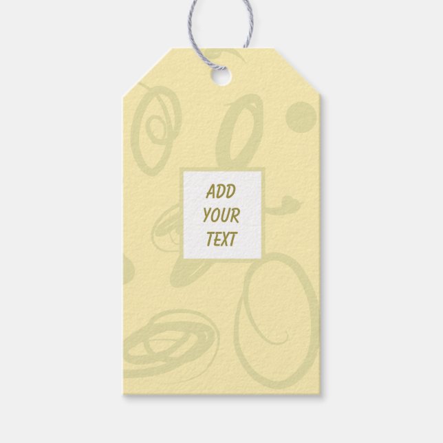 Etiquetas de regalo finas y divertidas (Anverso)