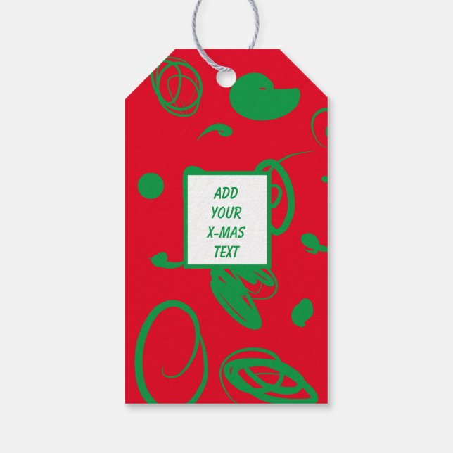 Etiquetas de regalo finas y divertidas (Reverso)