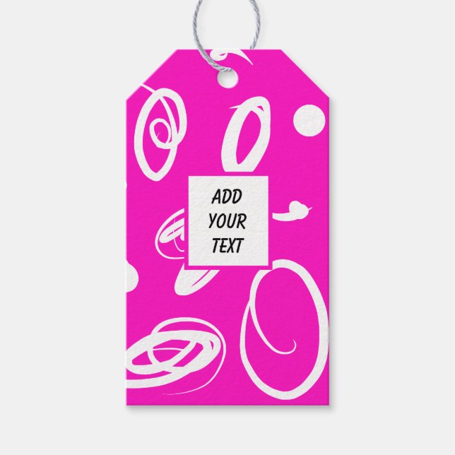 Etiquetas de regalo finas y divertidas (Anverso)