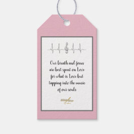 Etiquetas de regalo "Oda al amor" de la poetisa Ad