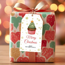 Etiquetas de regalo para Cupcake | Etiqueta de fav