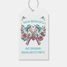 Etiquetas de regalo para fiestas de lanzamiento de