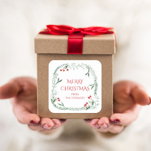 Etiquetas de regalo para navidades, etiquetas de r
