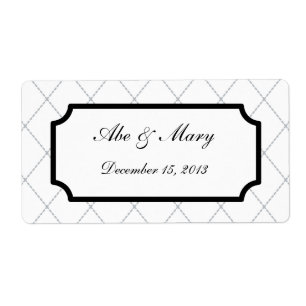Etiquetas de regalo personalizadas elegantes para
