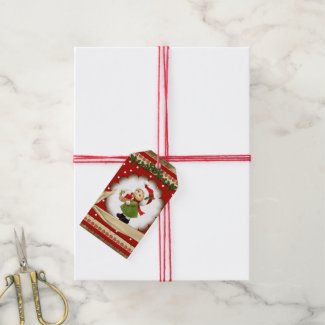Etiquetas de regalo personalizadas navidad