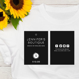 Etiquetas de ropa Etiquetas de colgar Pequeña empr