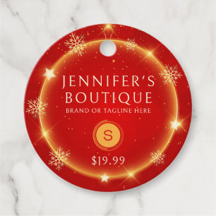 Etiquetas de ropa Navidades festivos para pequeñas