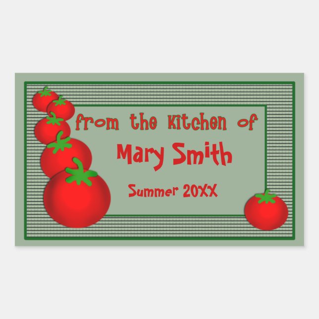 Etiquetas de salsa o de marinara (Anverso)