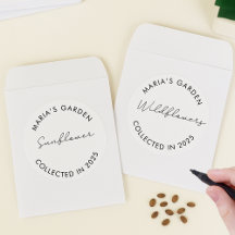 Etiquetas de semilla de jardín minimalista - Centr