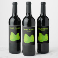 Etiquetas de sidra de pera personalizado para los