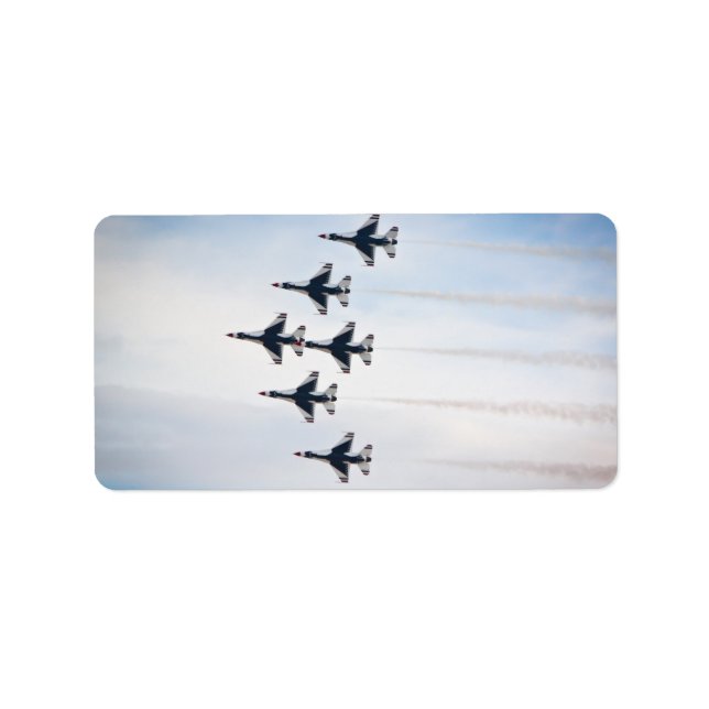 Etiquetas de Thunderbirds V2 (Frente)