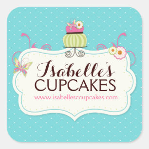 Etiquetas de tortas caprichosas y divertidas