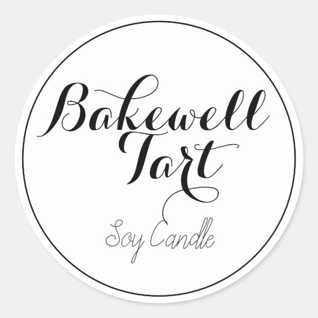 Etiquetas de velas de soja (Anverso)